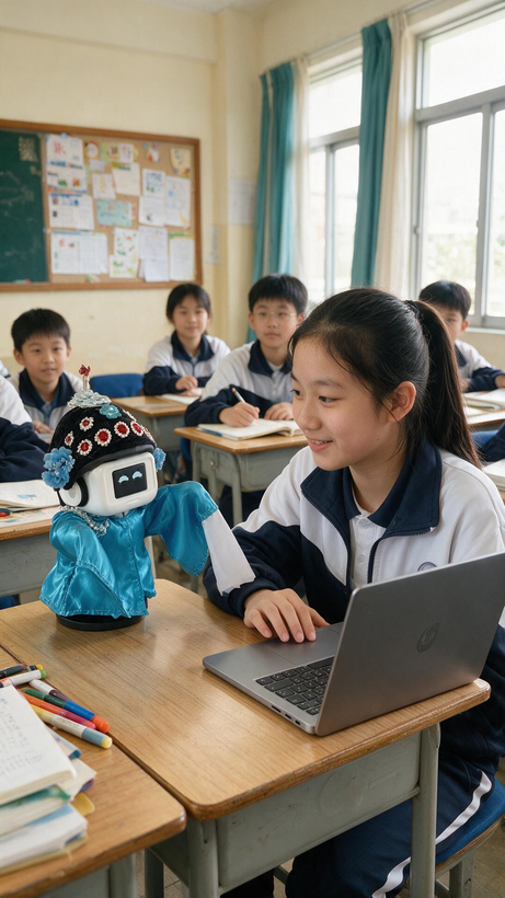 Magos Education in a classroom